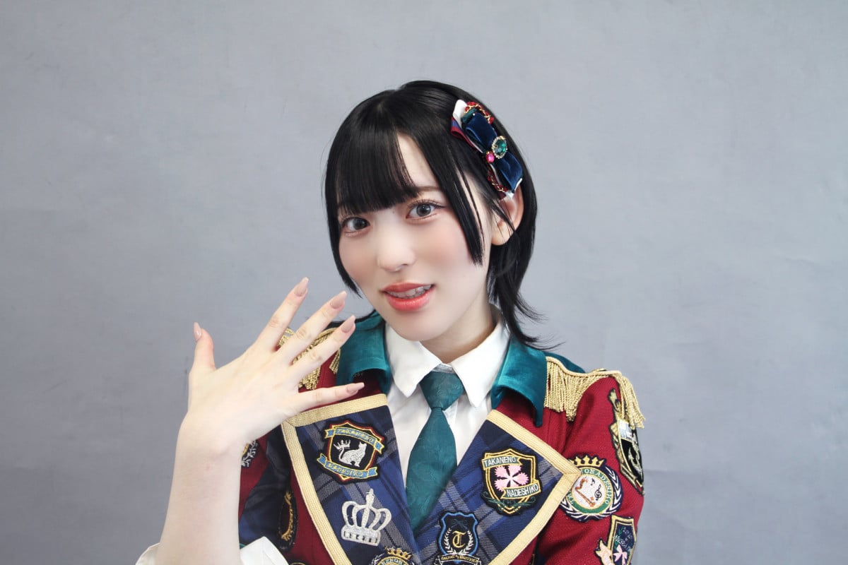 高嶺のなでしこ 春野莉々 直筆 チェキ ピンク衣装 Cute for life 高嶺