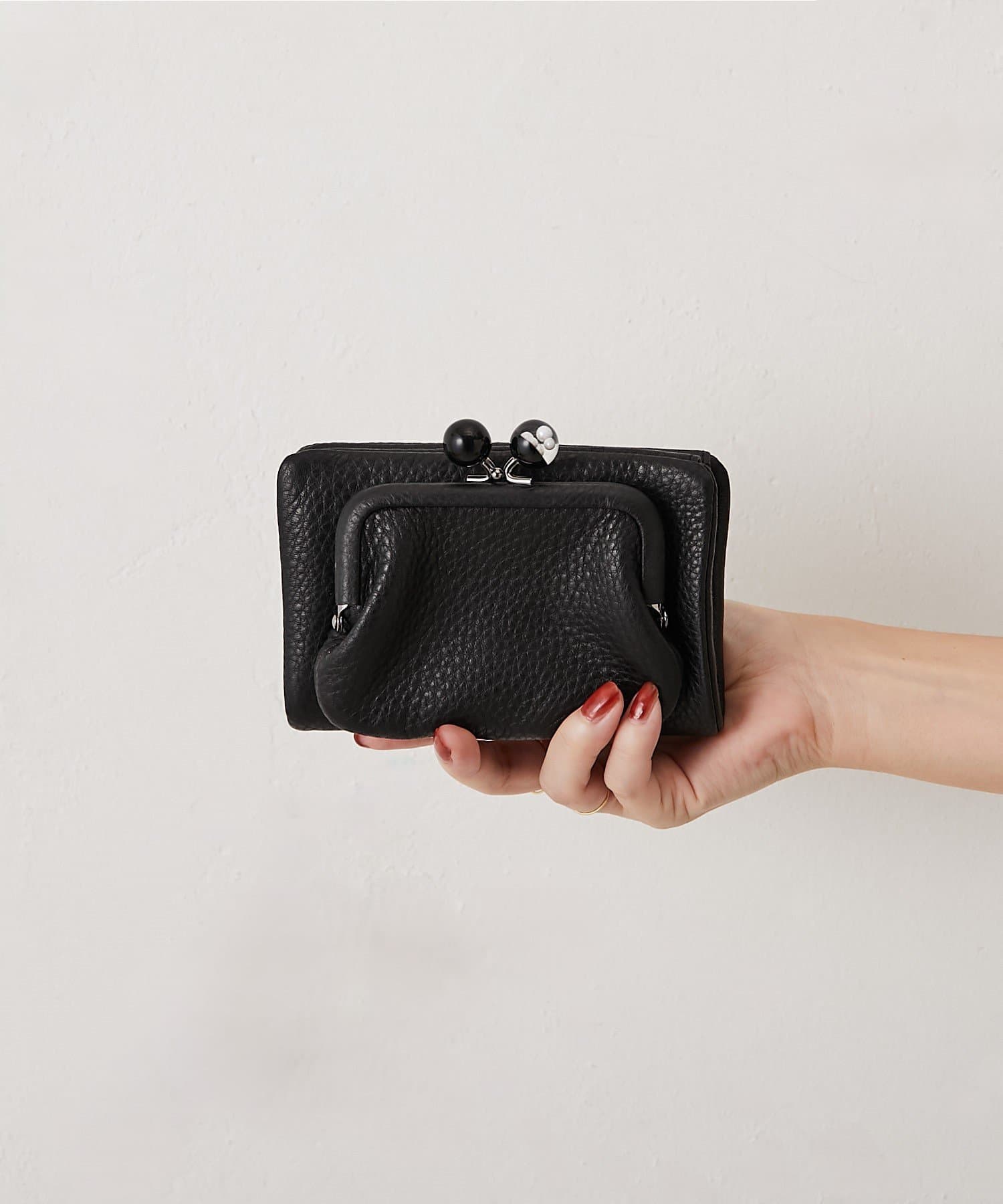 使いやすい！WEB限定/本革》牛革がま口二つ折り財布 | ear PAPILLONNER