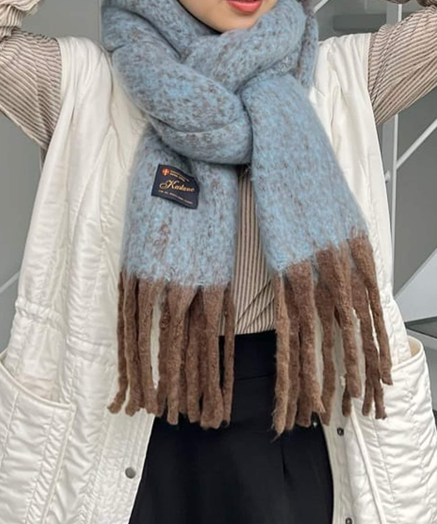 MIX太フリンジマフラー | Kastane(カスタネ)レディース | PAL CLOSET