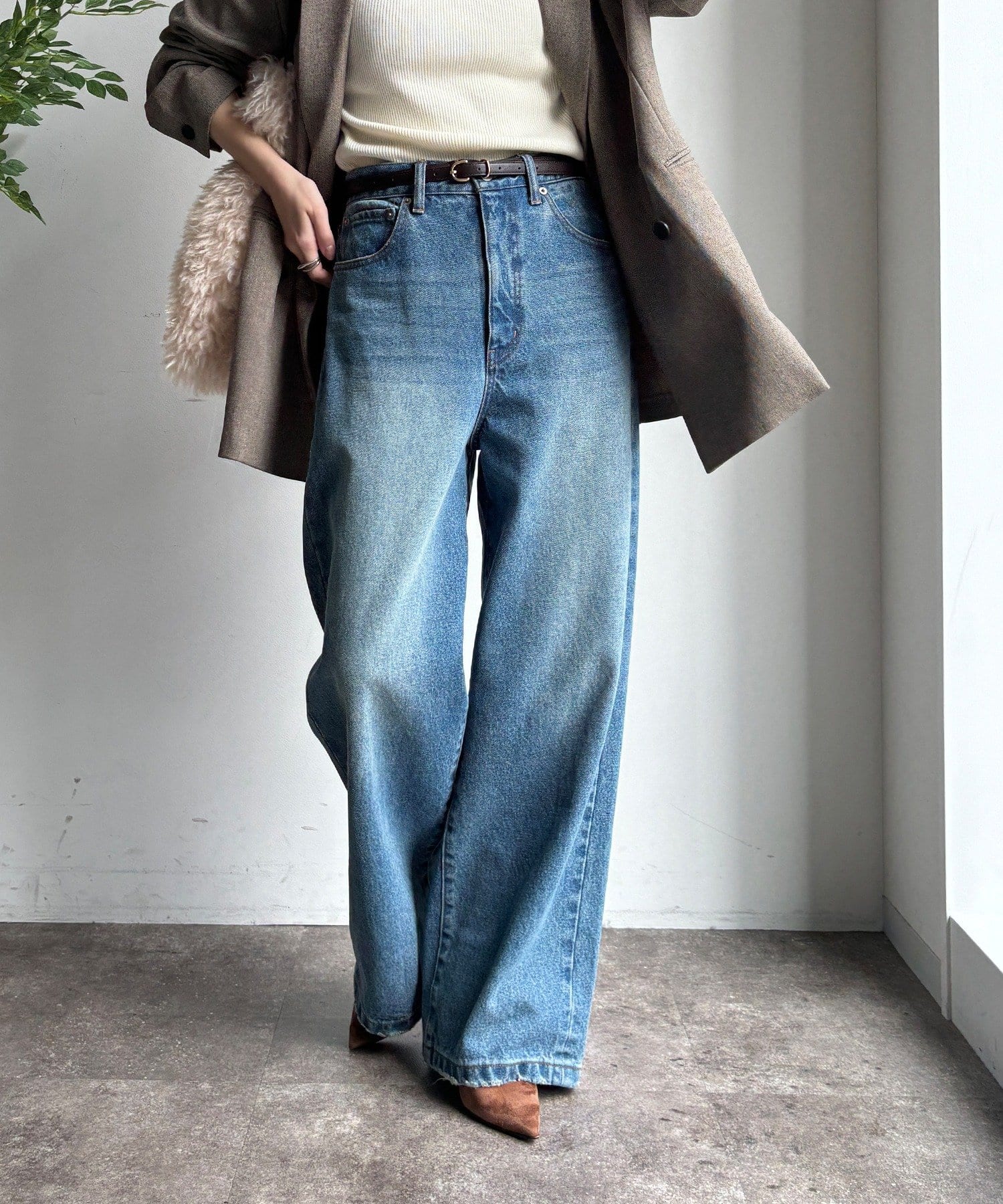 完売サイズ再販開始！】ワイドデニム | DOUDOU(ドゥドゥ)レディース