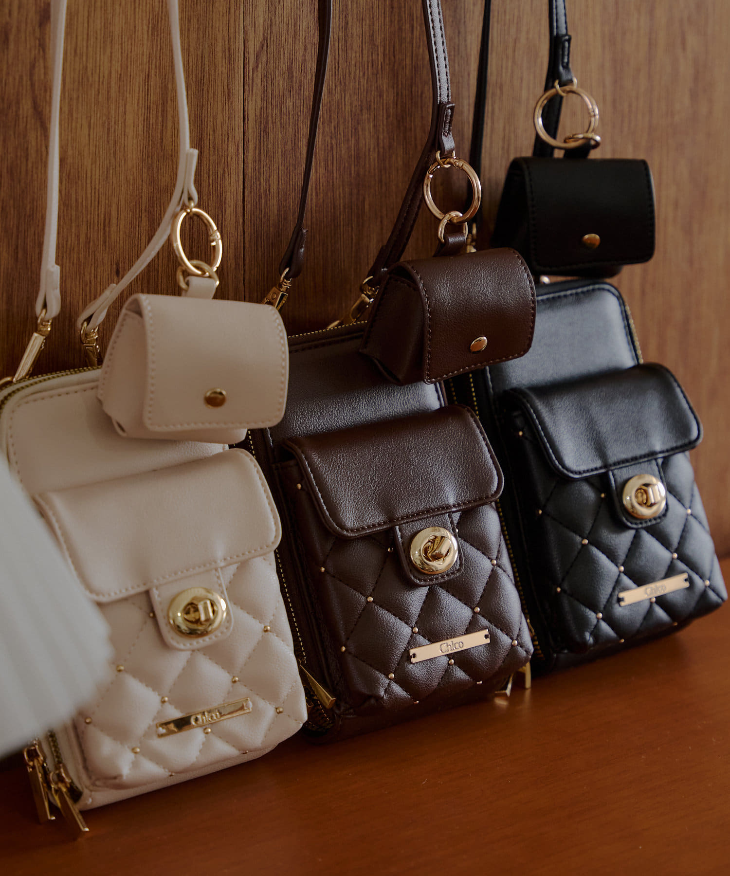 キルティングスマホショルダーバッグ | Chico(チコ)レディース | PAL