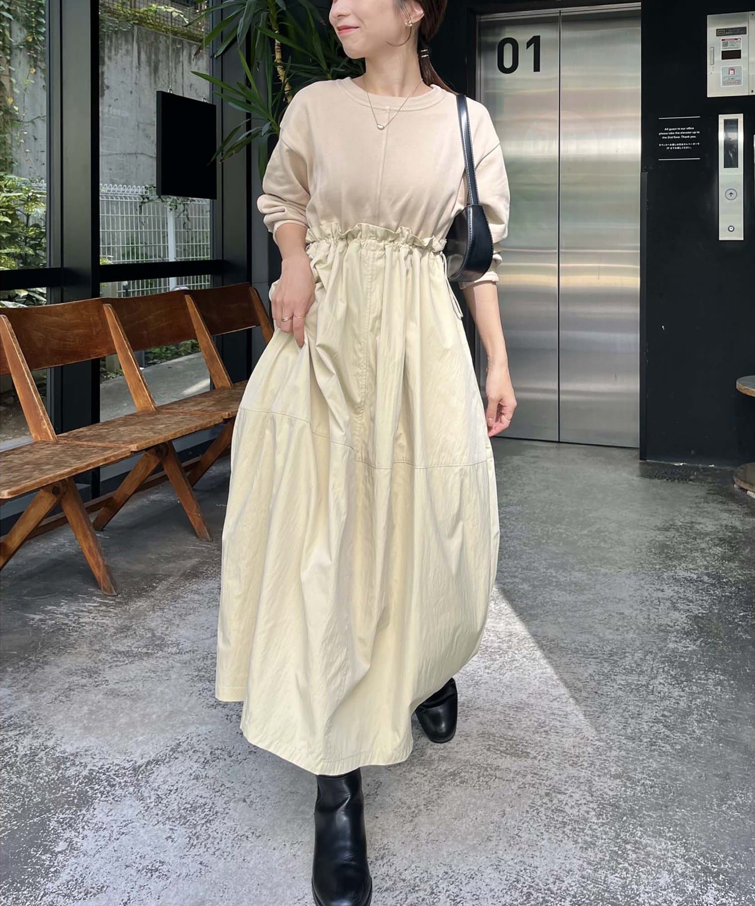 サイズ展開あり】ドッキングドロストワンピース | CAPRICIEUX LE'MAGE