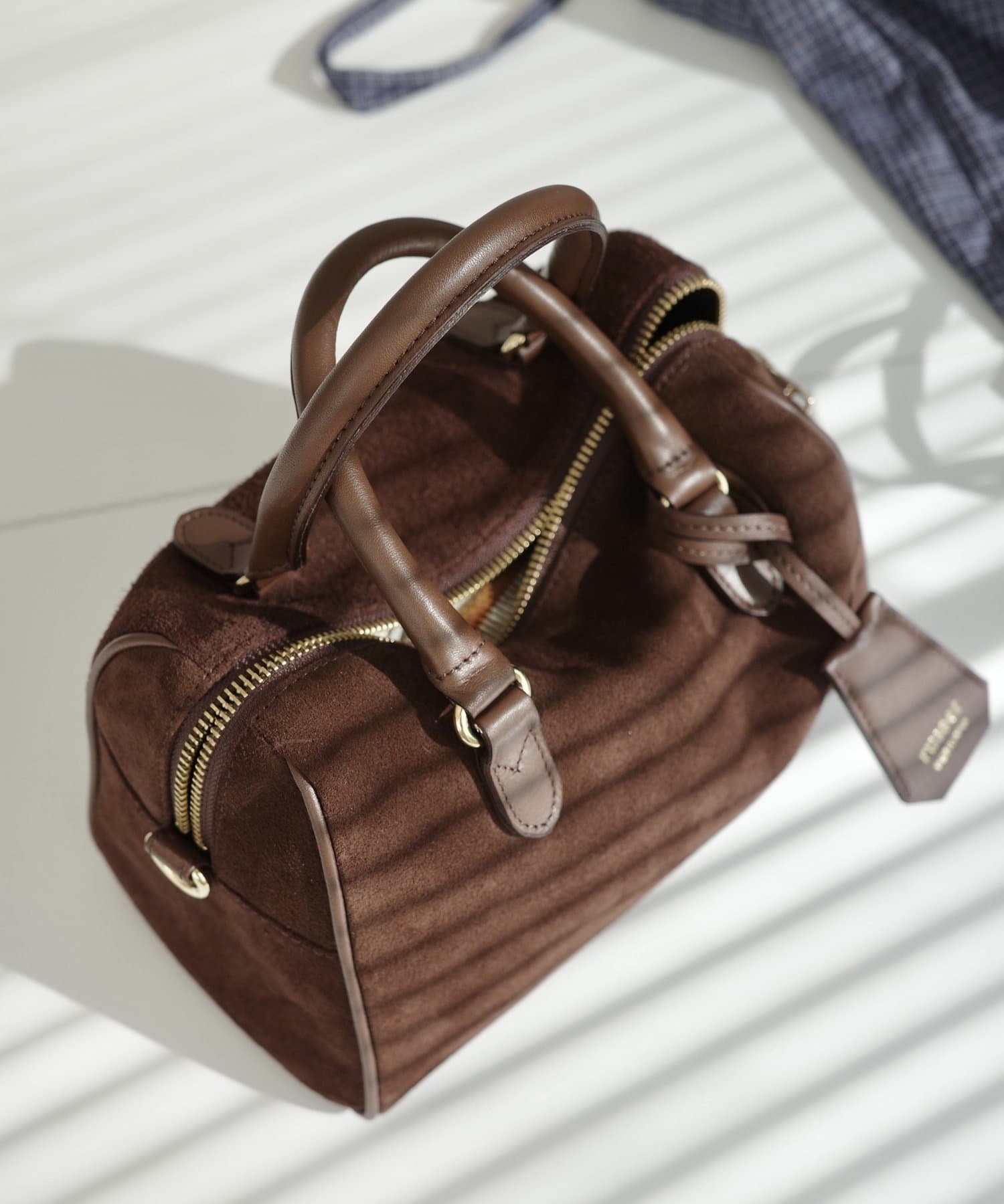 2/12WEB限定新色予約スタート！］ スエード2WAYミニボストンバッグ