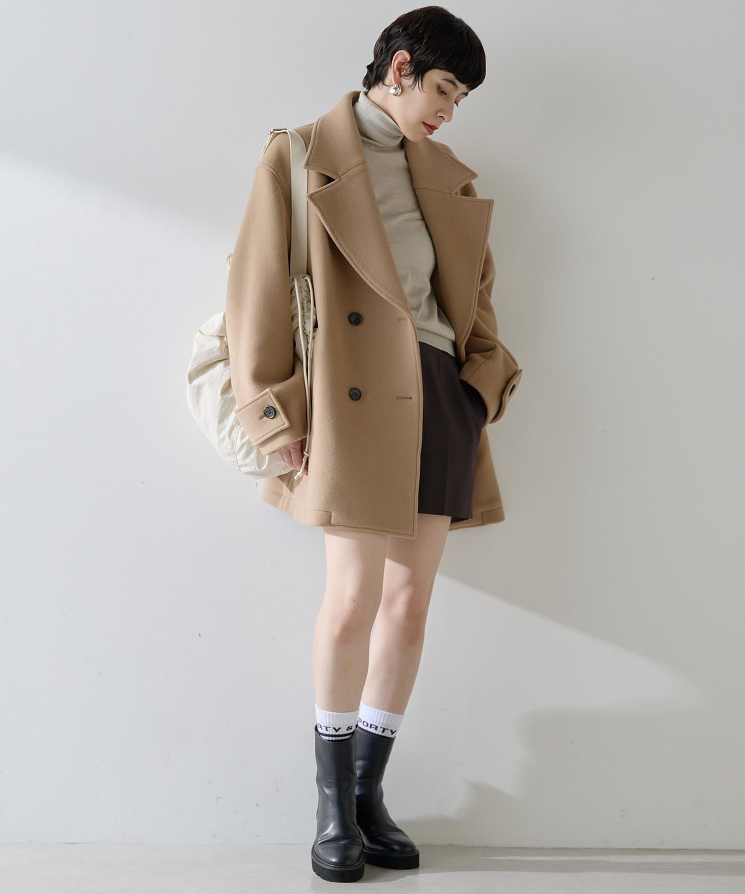 THE PAUSE】ギャザーショルダーBAG | Whim Gazette(ウィム ガゼット