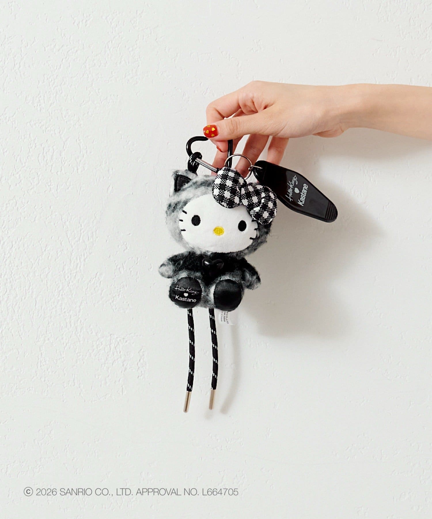 Kastane×HelloKitty/一部店舗限定】 ぬいぐるみチャーム | Kastane