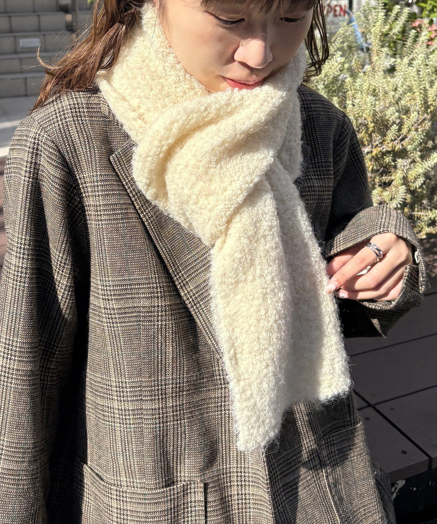 カラーニットマフラー | Lattice(ラティス)レディース | PAL CLOSET