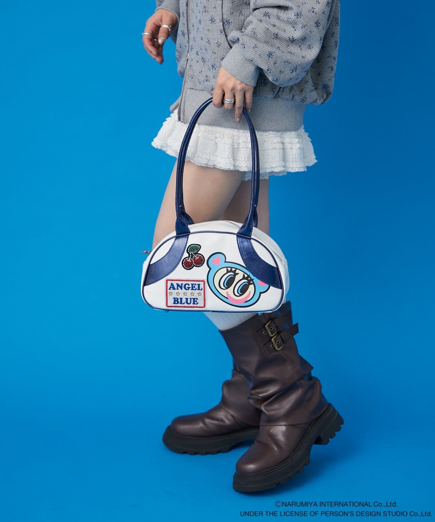 ANGEL BLUE】ナカムラくんボストンバッグ | w closet(ダブル