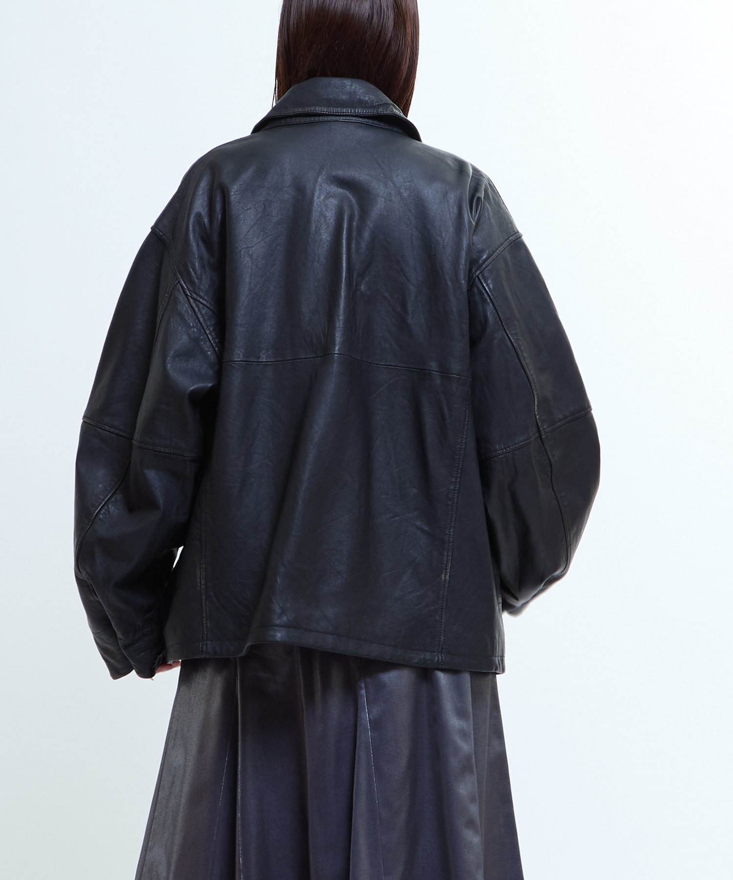 DAMAGED SHEEP LEATHER JACKET｜CONVERSE TOKYO (コンバーストウキョウ