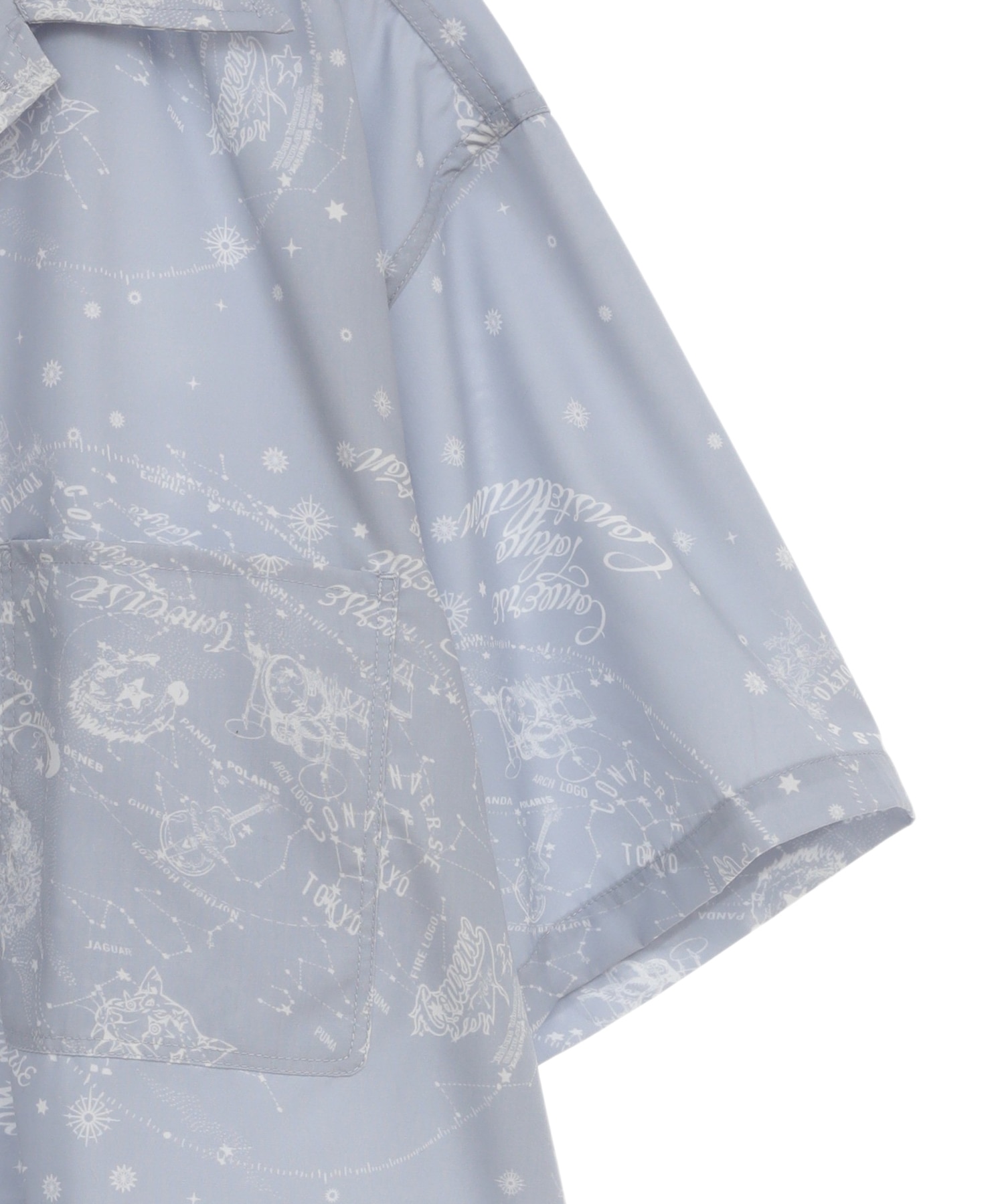 CONSTELLETION OPEN COLLAR HALFSLEEVE SHIRTS｜CONVERSE TOKYO