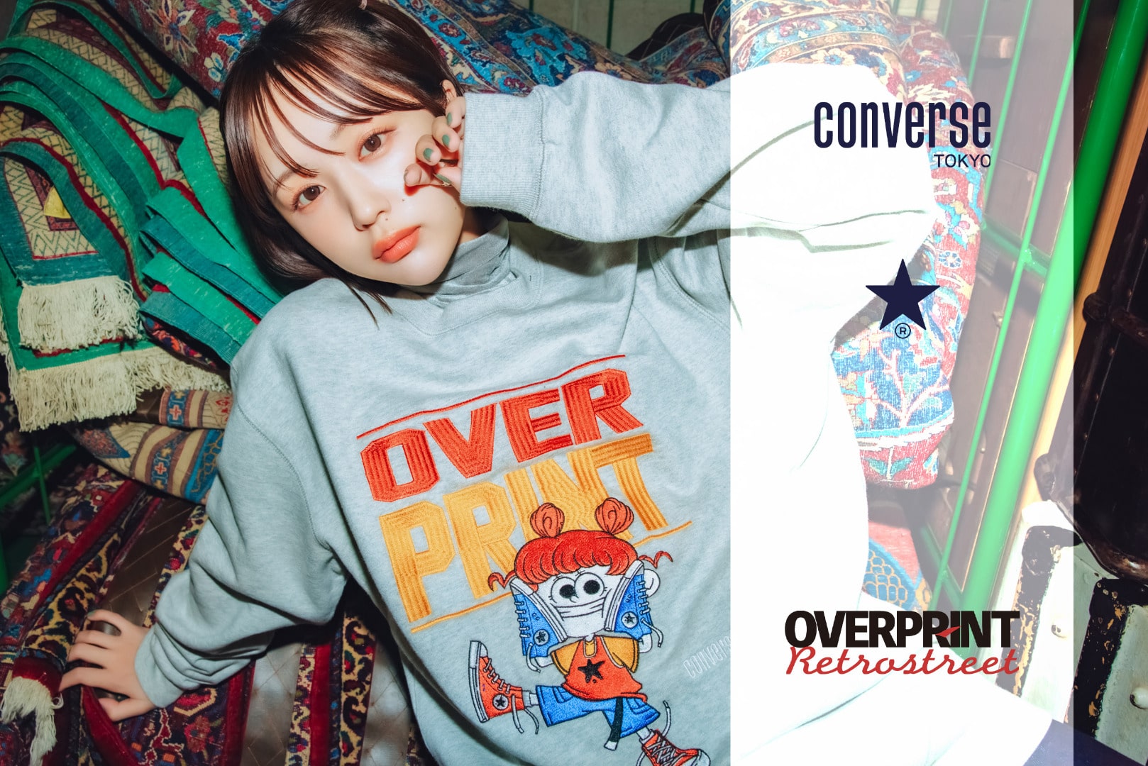 over print】Z世代を魅了し続けるストリートブランドとの初の