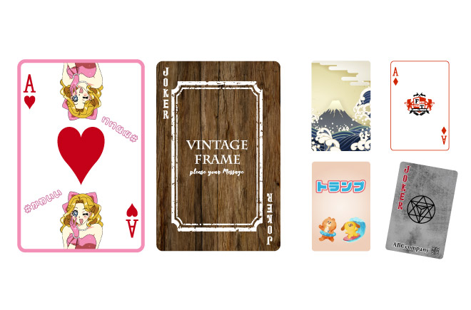 ミニサイズ トランプ 43×67mm | オリジナルグッズ・OEM・ノベルティ製作