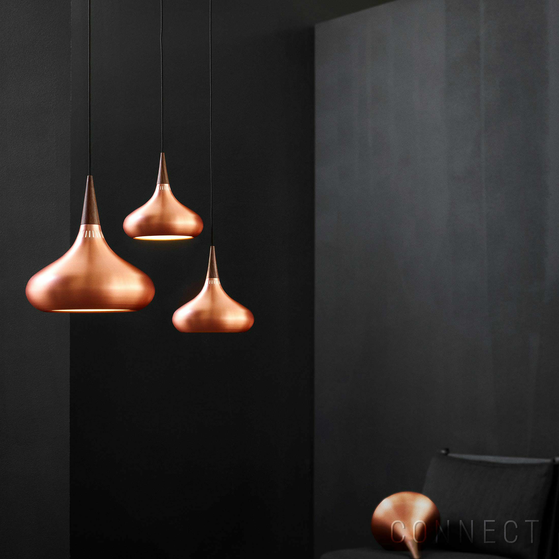 オリエント ペンダントランプP1 ブラックローズウッド 2台セット