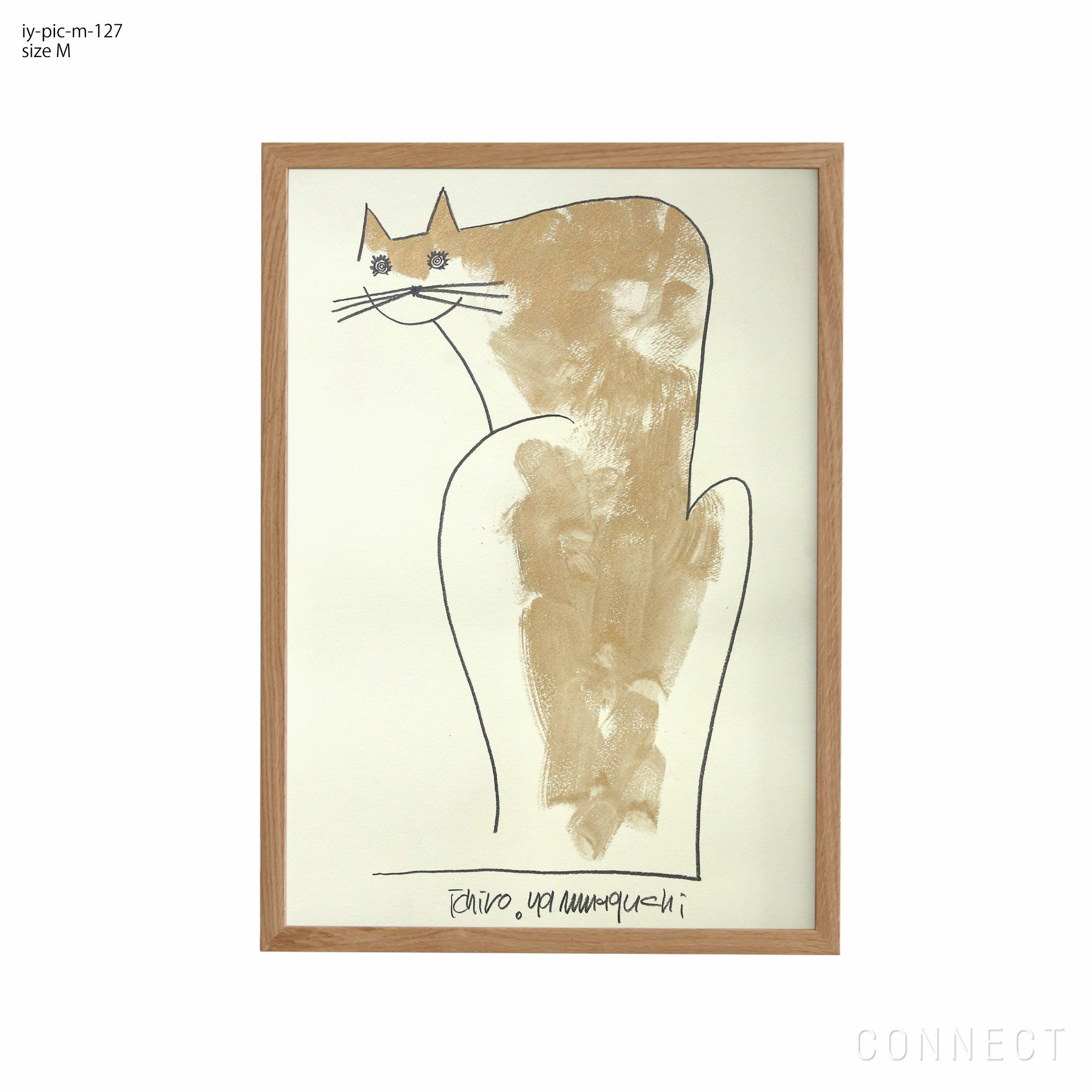 レア・原画】山口一郎 ichiro yamaguchi ネコ ポストカード レア・原画