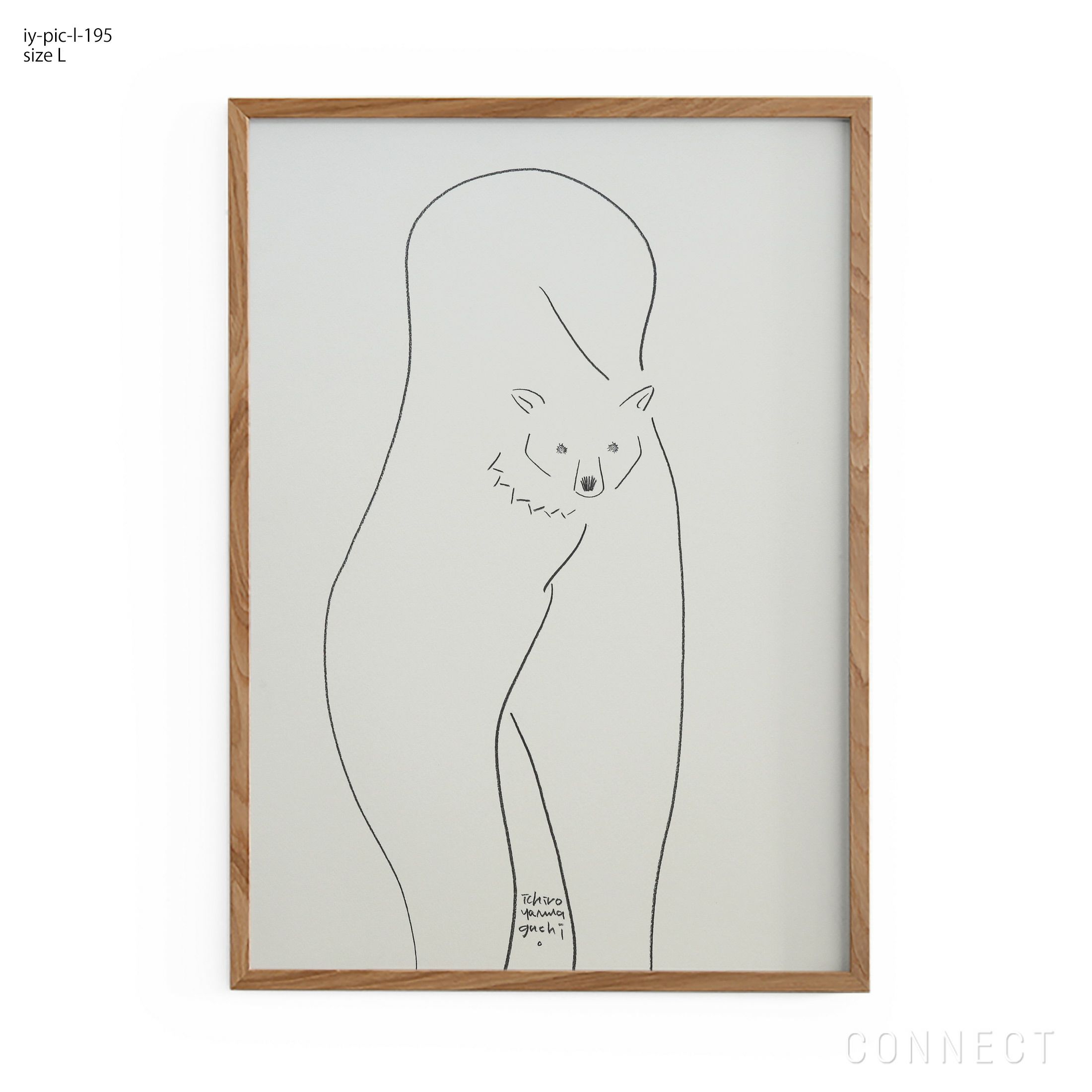 G*o様 （最終値下げ）山口一郎 原画(額縁込)Lサイズ G*o様 （最終