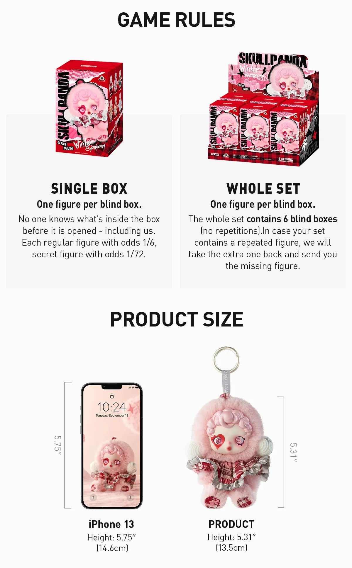 POP MART スカルパンダ Winter Symphony シークレット SKULLPANDA