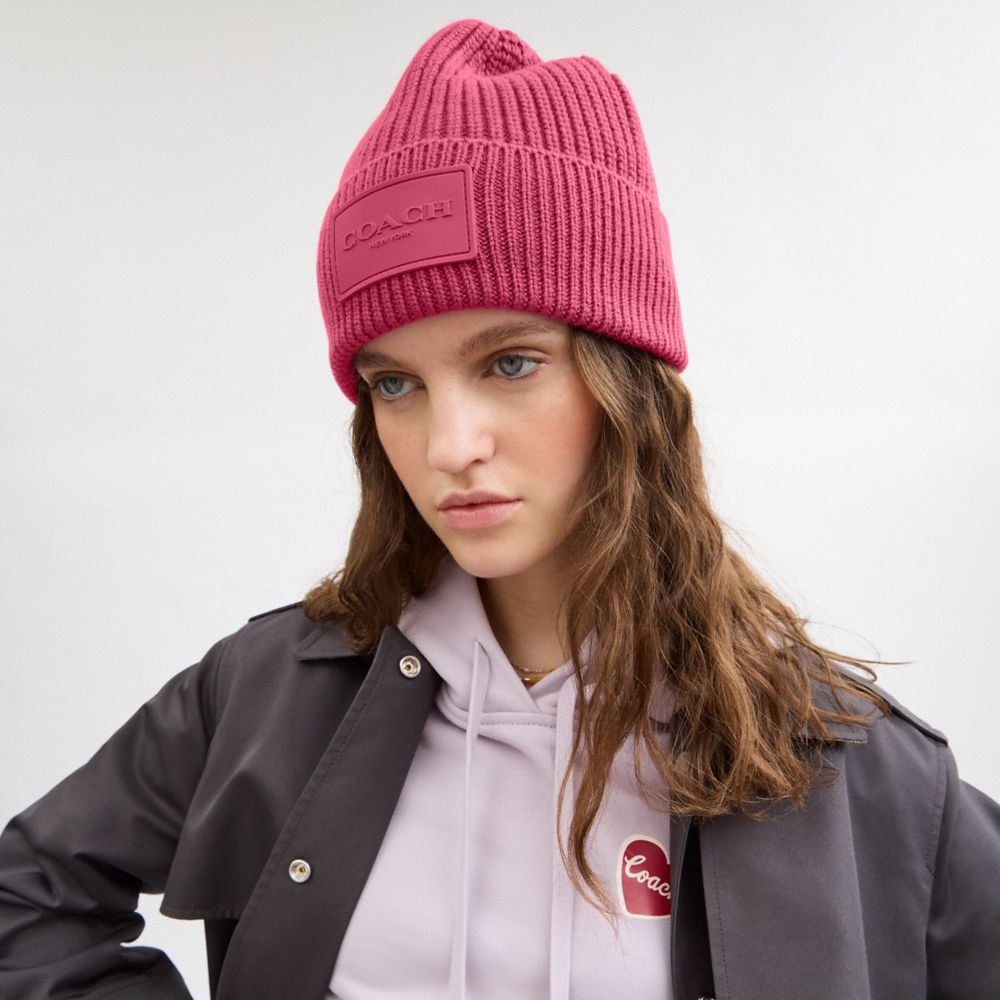 公式】コーチアウトレット | ニット ビーニー