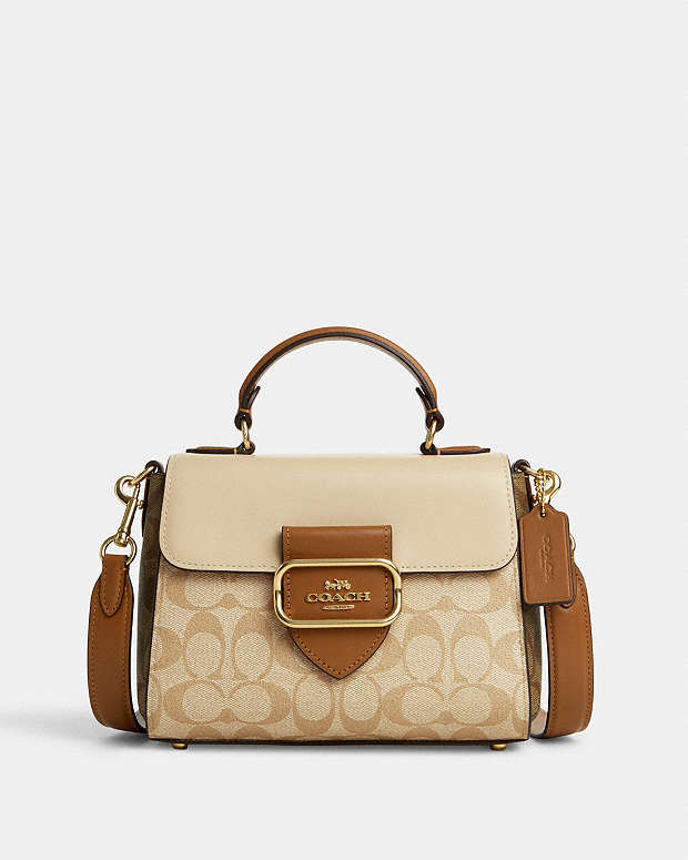 公式】コーチアウトレット | モーガン トップ ハンドル・ブロックド