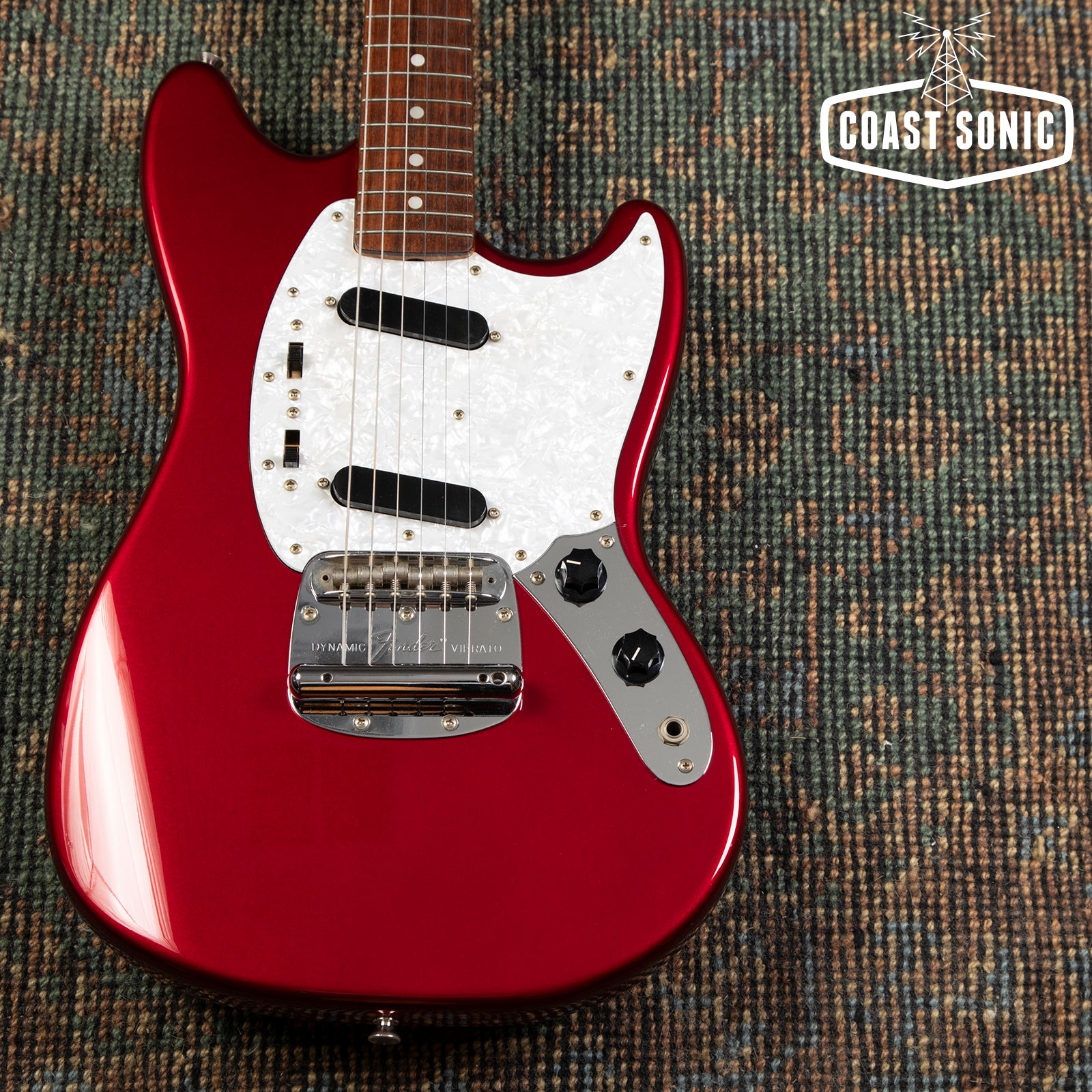 2007 Fender '69 Reissue Mustang MG69 Made in Japan Candy Apple Red