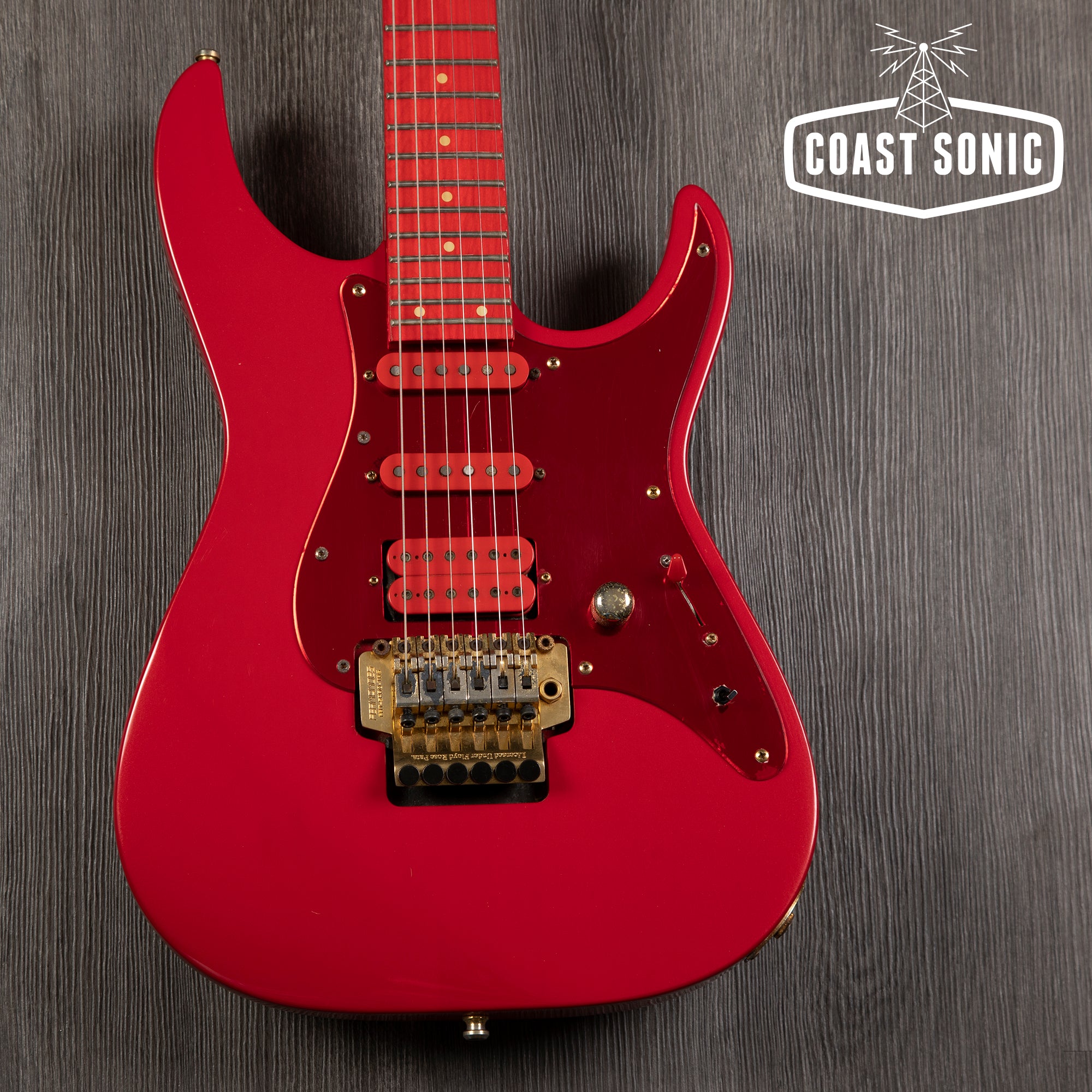 FERNANDES エレキギター レッド FERNANDES (フェルナンデス) エレキ