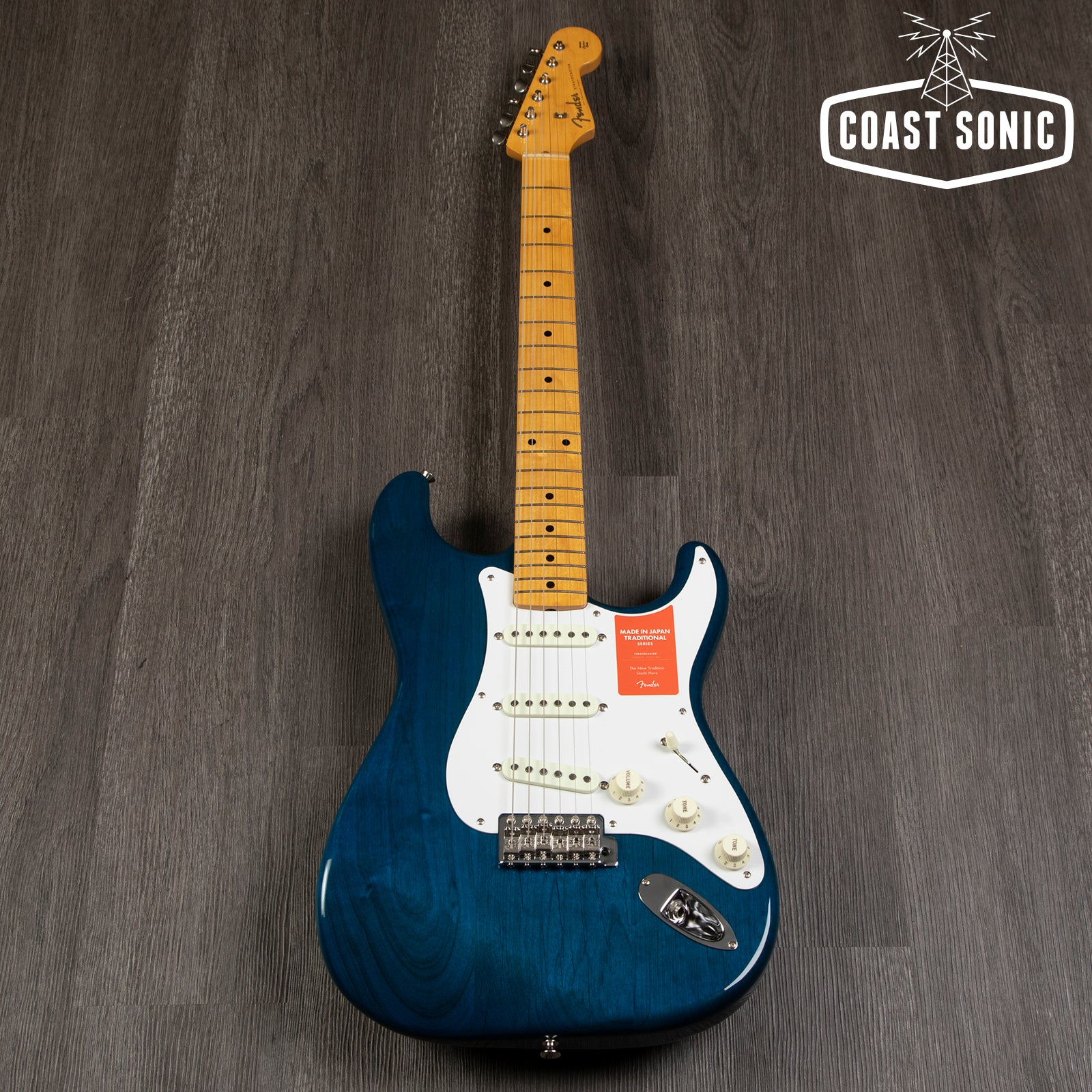 2019 Fender Traditional '58 Stratocaster Made in Japan - Transparent B