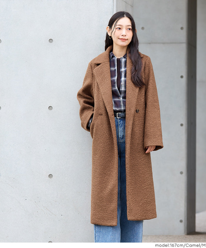 セール☆5990円→2990円 カーリーボアコート ウォッシャブル