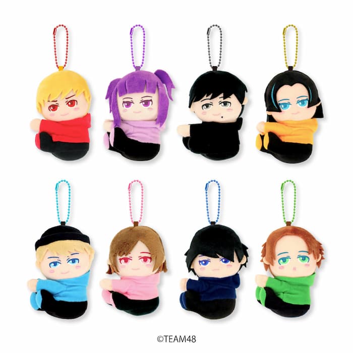 48-フォーエイト】メンバーカラーの限定グッズが「プライズ＆カプセル