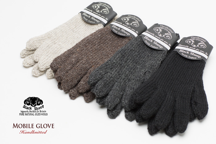 ブラックシープ 英国製 手編み 手袋 GLOVES SM07M メンズ レディース