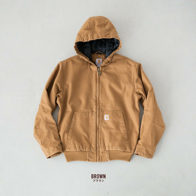 米国直輸入 カーハート アクティブ ジャケット J130 104050 ルーズ