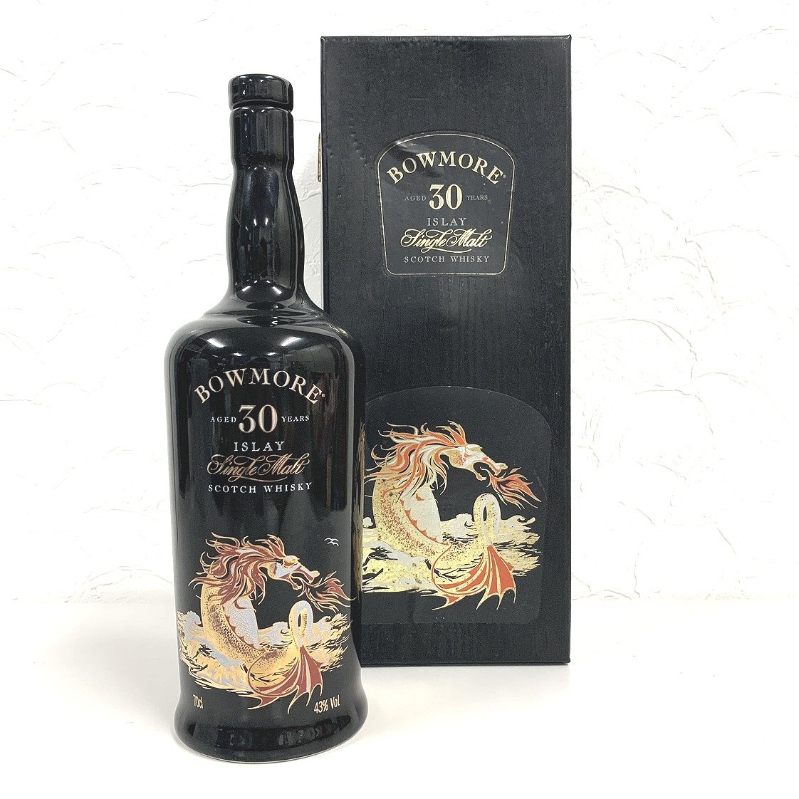 ボウモア 30年 セラミックドラゴン 空瓶 ウイスキー お買取させて頂き