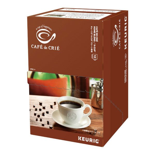 カフェ・ド・クリエ ホームブレンド（Kカップ）8.5g×12個入り | K