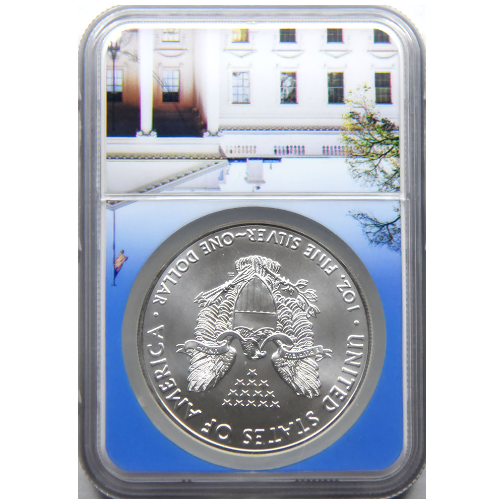 アメリカ 2017 1ドル1オンス 銀貨 NGC MS 70 イーグル 自由の女神
