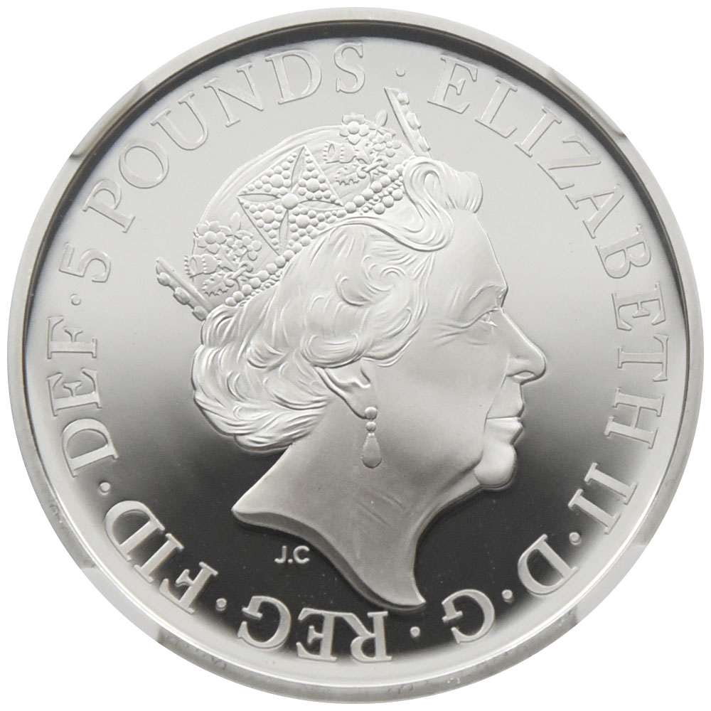 2021年 ニュージーランド 銀貨 エリザベス2世 ニウエ カプセル入FS