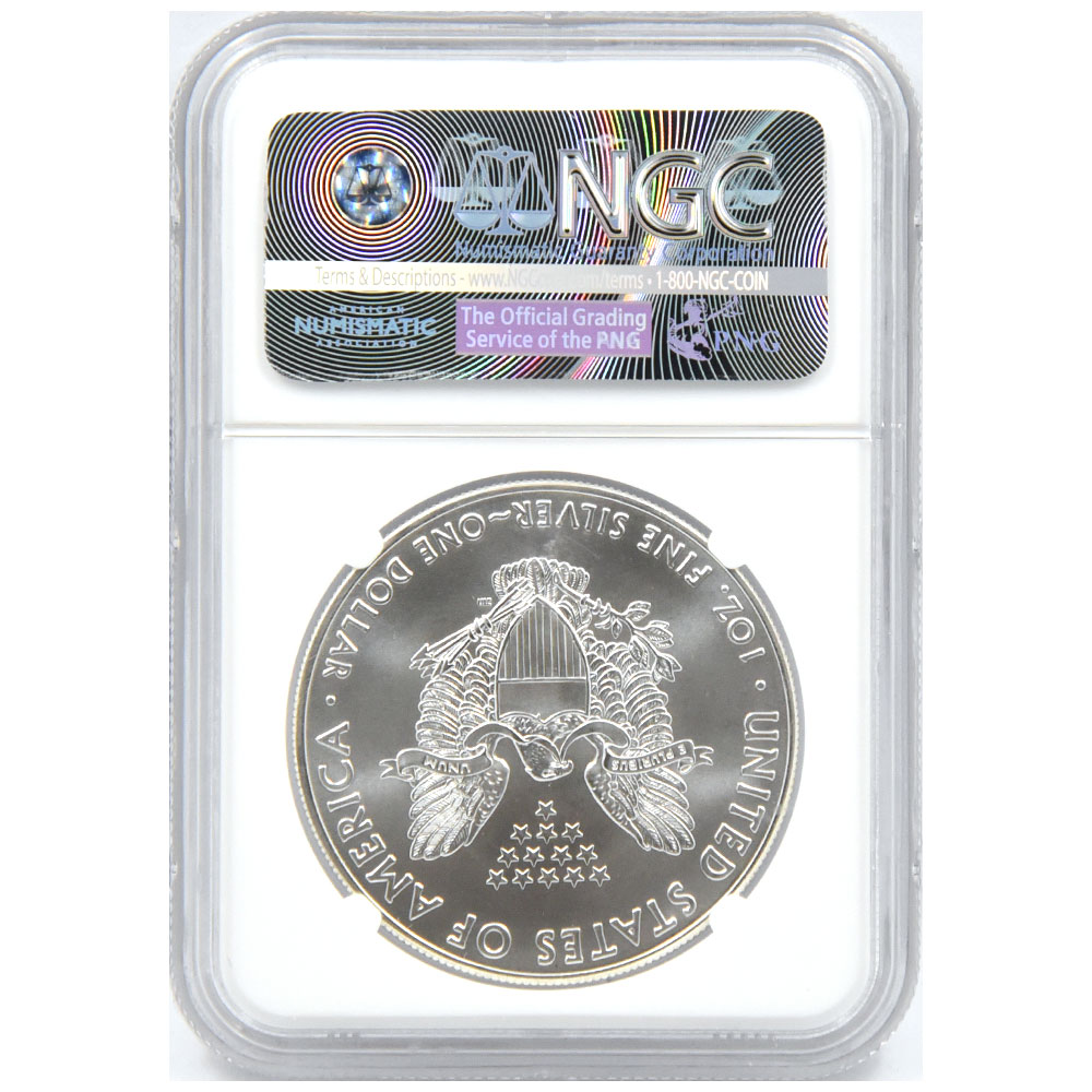 最高鑑定】NGC MS70 2021 アメリカ トランプ大統領 イーグル 銀貨