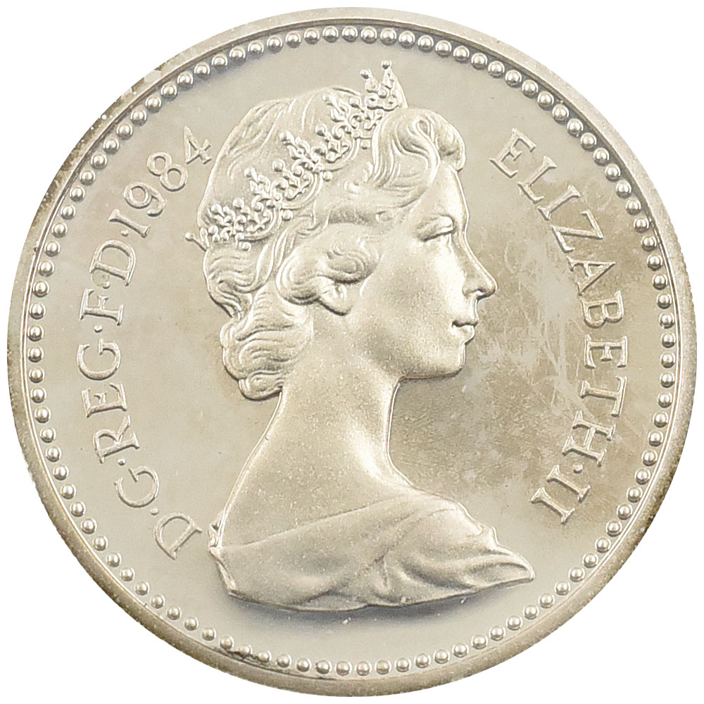 1984年 イギリス リチャード紋章院 500周年記念 銀貨 鑑定済み 1984年