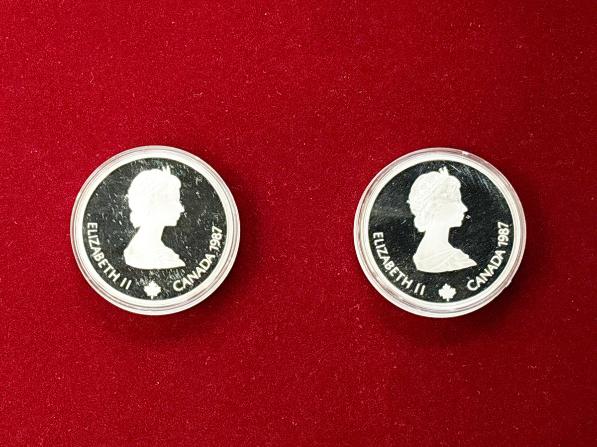 カナダカルガリー冬季オリンピック記念銀貨10種類セットエリザベス2世