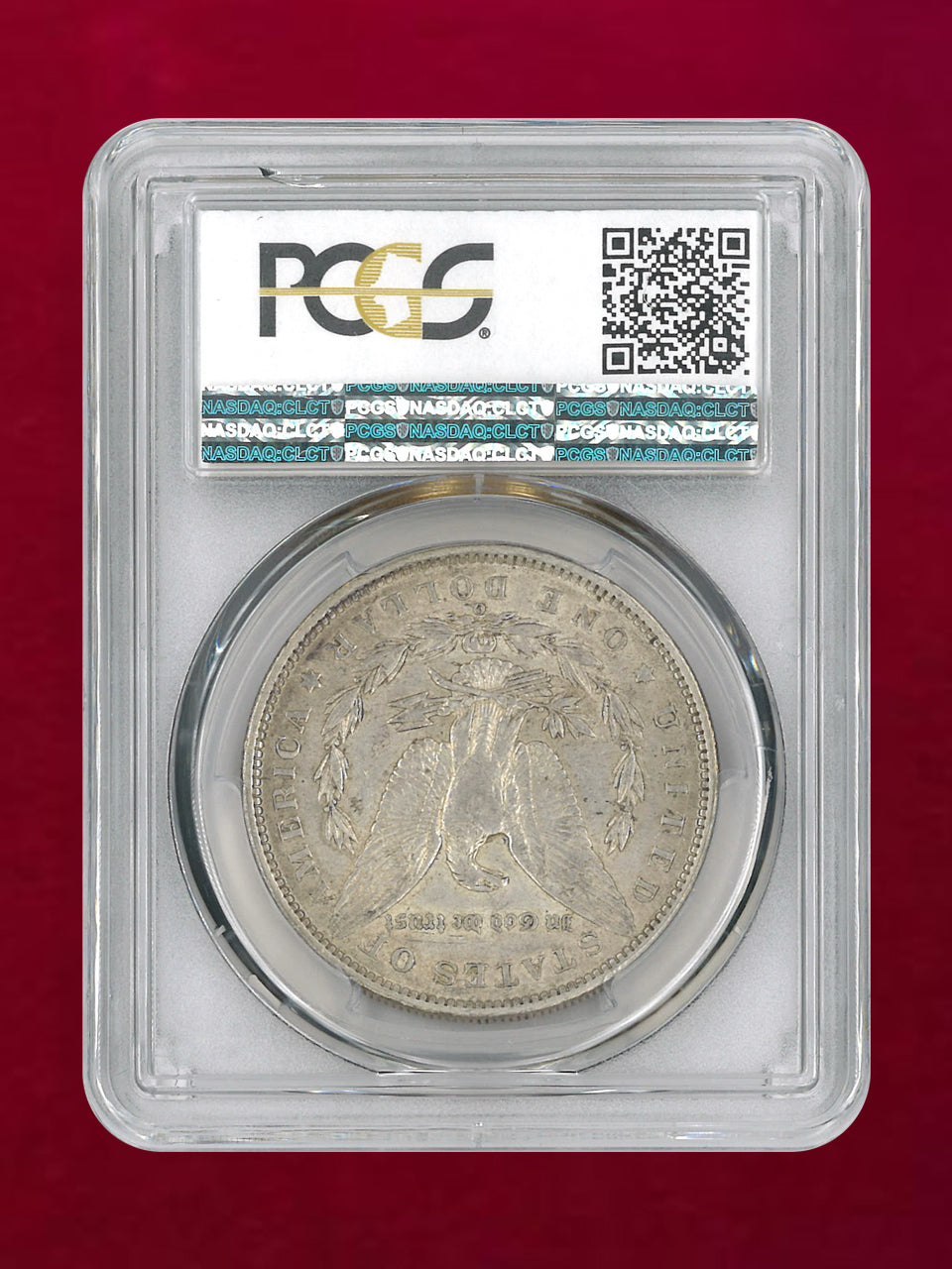 アメリカ】1ドル 銀貨 モルガンダラー 1899O PCGS AU50［B-0000467