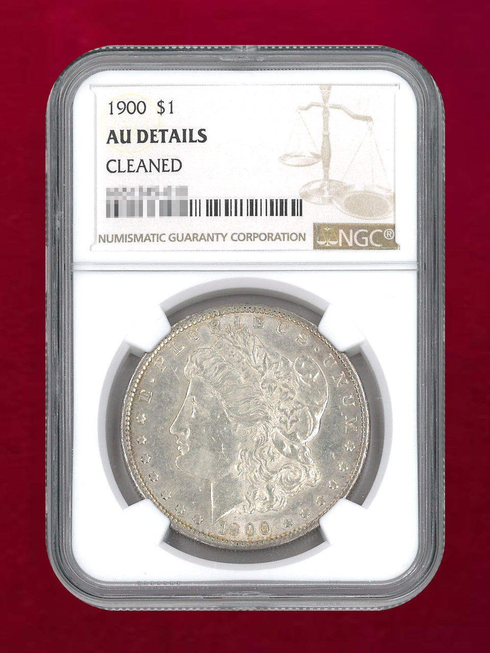 1921 モルガン・ダラー 銀貨 900silver 1oz 1921-P モルガンダラー NGC