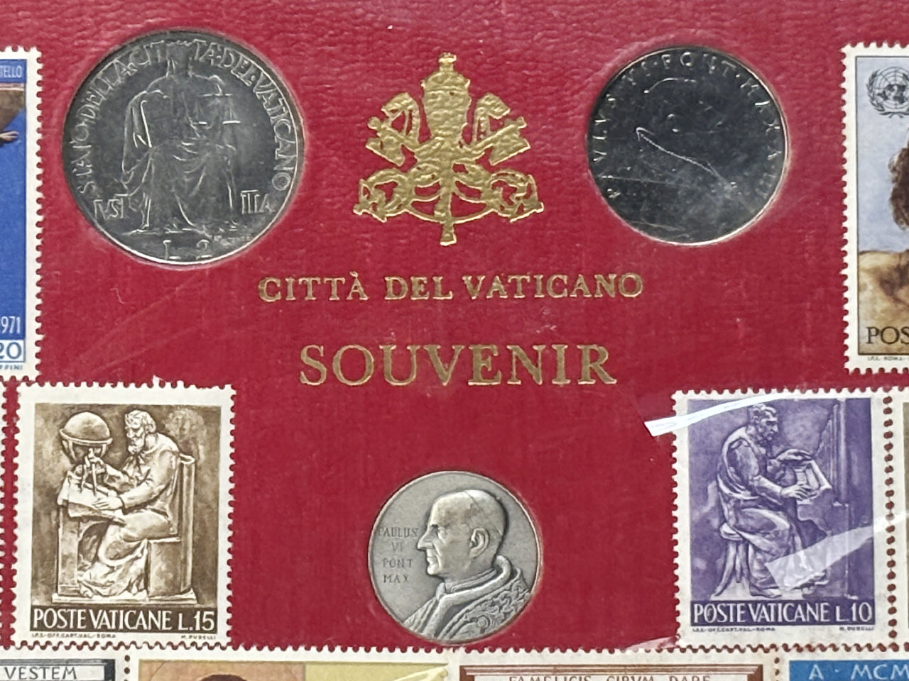 バチカン】コインセット 3枚組 切手付き［C-0000365］ – ワールド