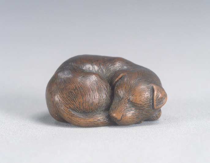 犬 骨董 古物 根付け 根付 ビーグル 犬 骨董 古物 根付け 根付