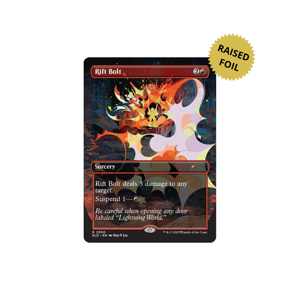 MTG Secret Lair EVERYTHING IS ON FIRE [Raised Foil]