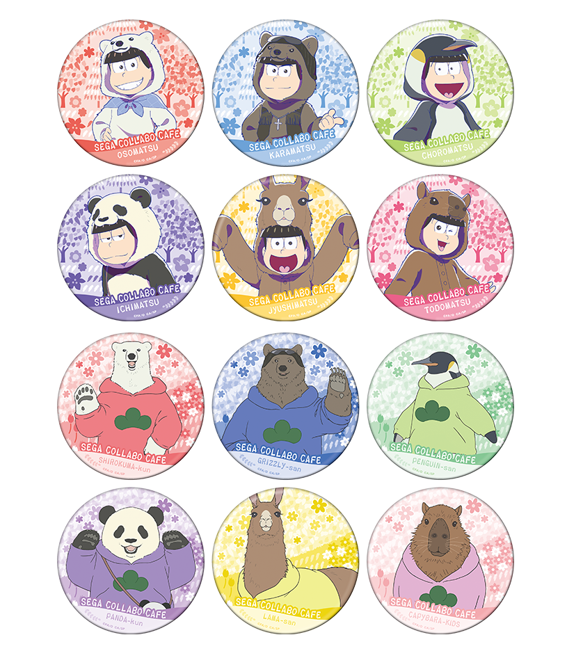 TVアニメ『おそ松さん』×「しろくまカフェ」×セガコラボカフェ コラボ