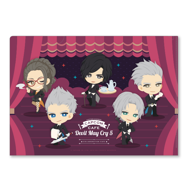デビルメイクライ ダンテ SD ポストカード 特典 カプコンカフェ 1弾