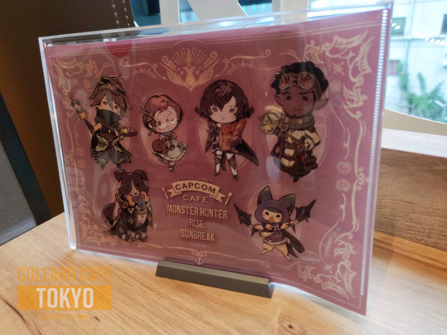 モンスターハンターライズ ランチョンマット 特典 カプコンカフェ