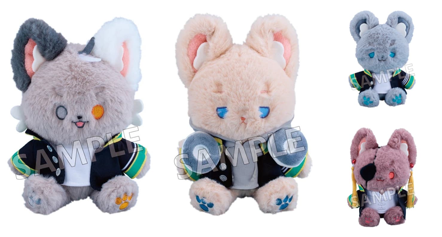 WIND BREAKER 桜・梶・梅宮・蘇枋のモフフサぬいぐるみ 12月発売!