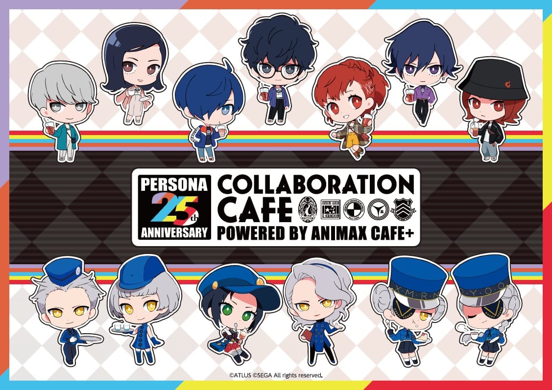 ペルソナ4 主人公 セガコラボカフェ アクリルスタンド ペルソナ4