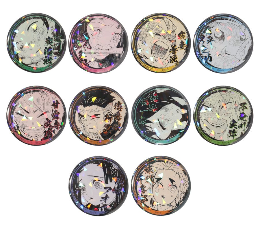 鬼滅の刃 オールスター缶バッジ 時透無一郎 涙Ver. 50点 鬼滅の刃
