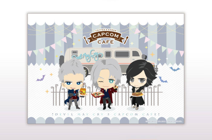 デビルメイクライ バージル SD ポストカード 特典 カプコンカフェ 2弾