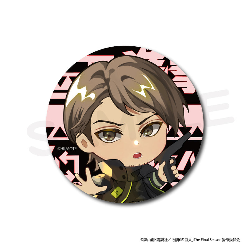 進撃の巨人 きゃにめ限定 イメージソング ジャケット 缶バッジ 進撃の