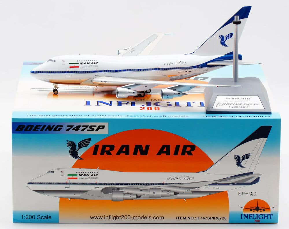 IranAir ボーイング747 模型 1/400 IranAir ボーイング747 模型 1/400