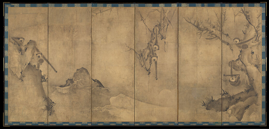 Attributed to Kano Chōkichi - Landscape of the Four Seasons